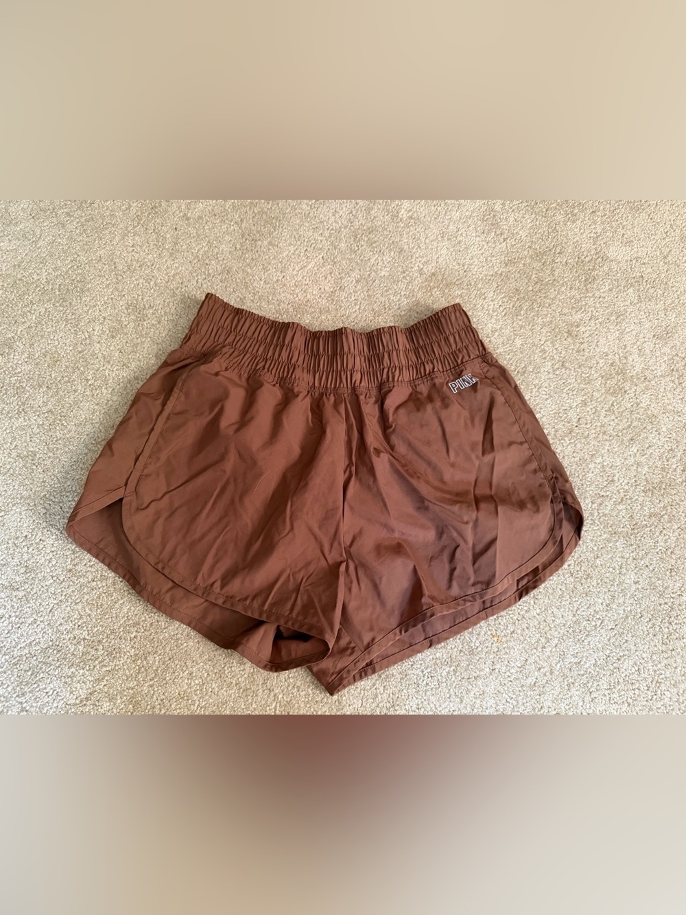 PINK Active Brown Women's Athletic Shorts